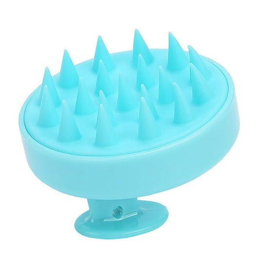 Silicone Scalp Massager Brush for Hair Growth & Deep Cleansing โ Soft & Flexible Bristles