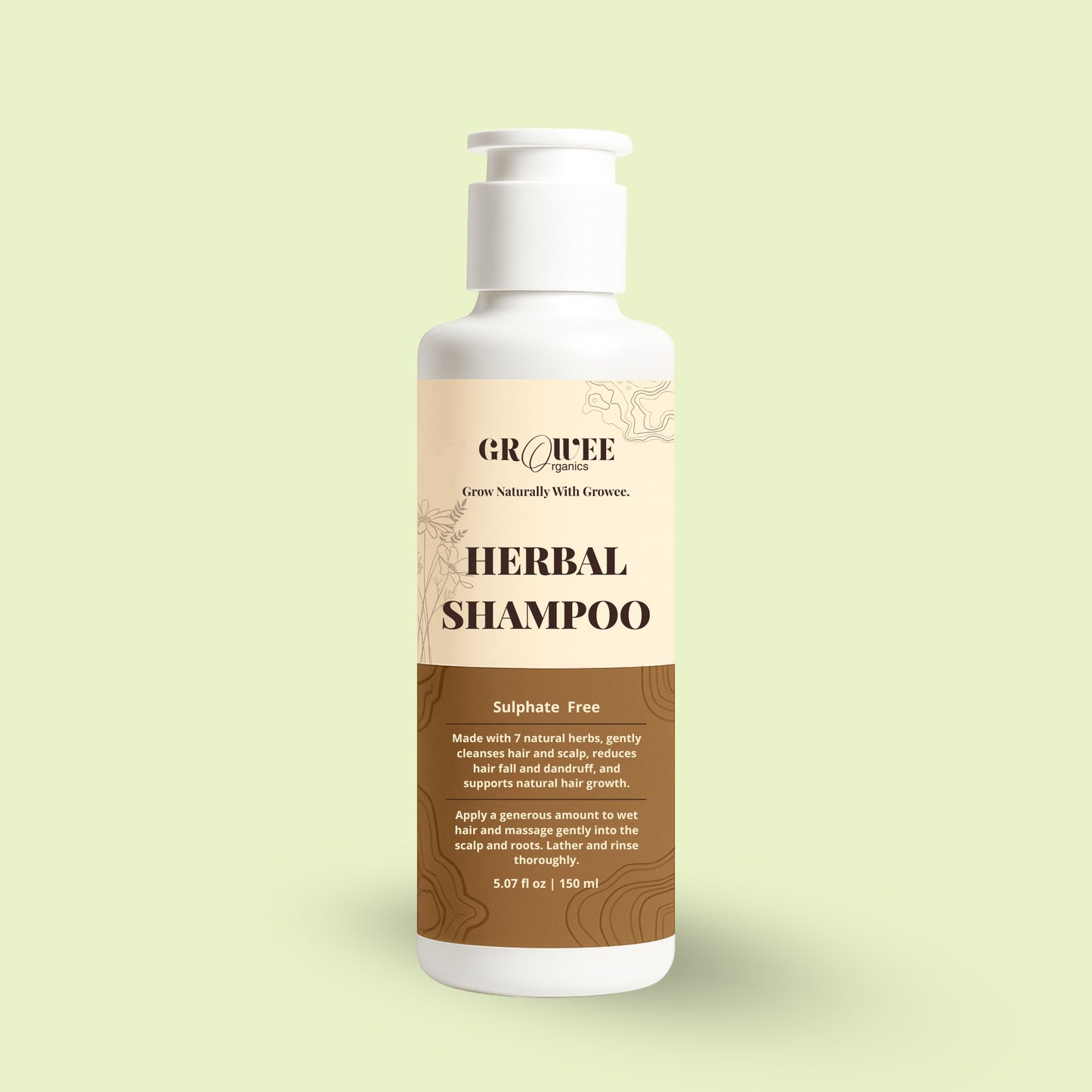 Growee Herbal Hair Care Combo – Buy Oil, Get Shampoo Free