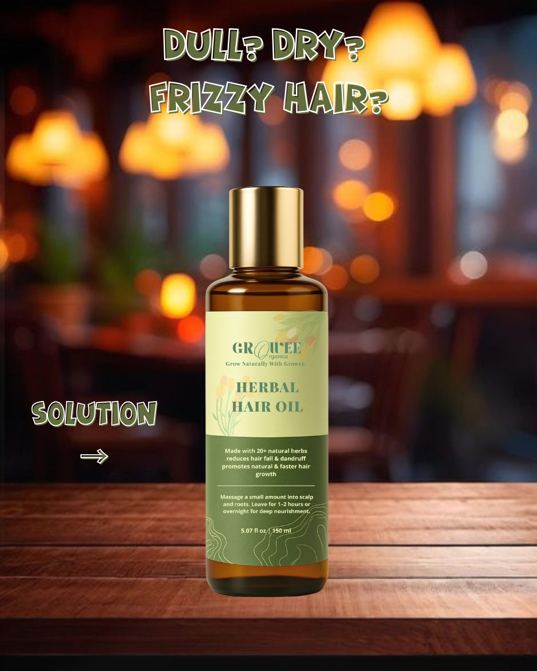 Nature Infused Hair Oil