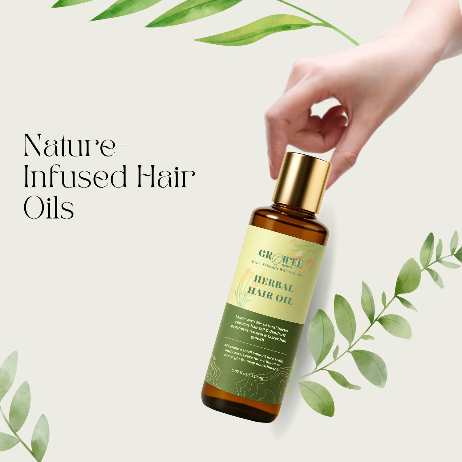 Nature Infused Hair Oil