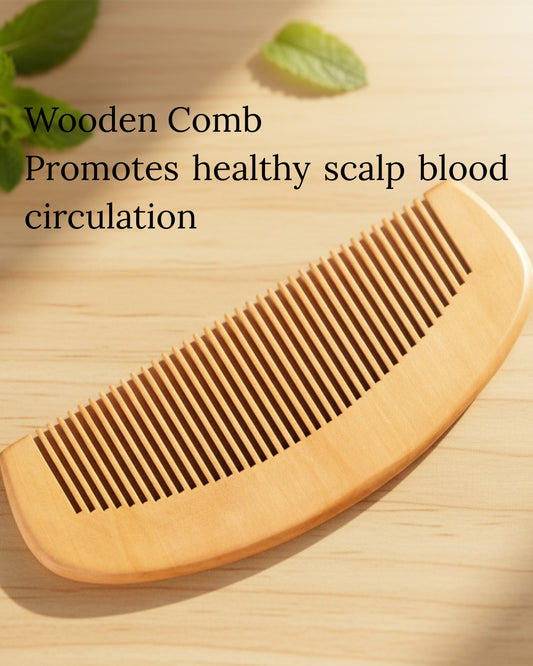 Wooden Comb – Gentle on Scalp, Great for Hair